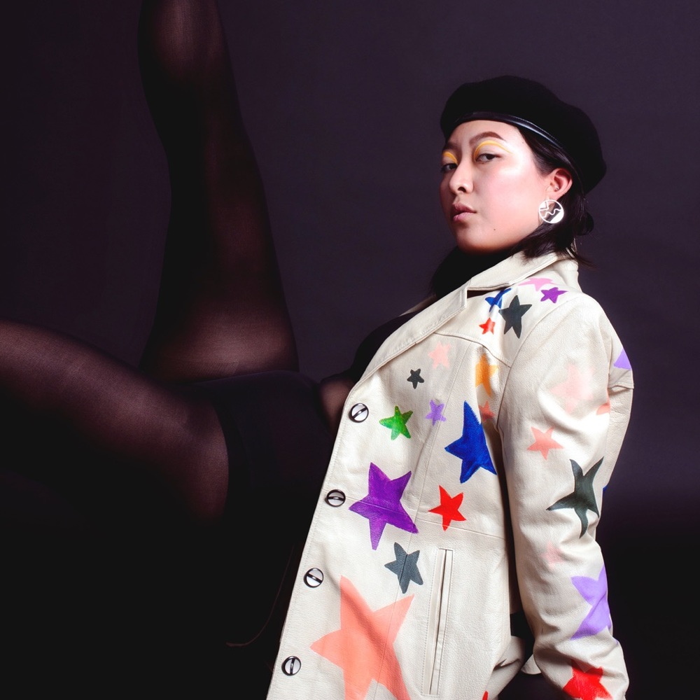 Ziggy Star Leather Trench 🌟